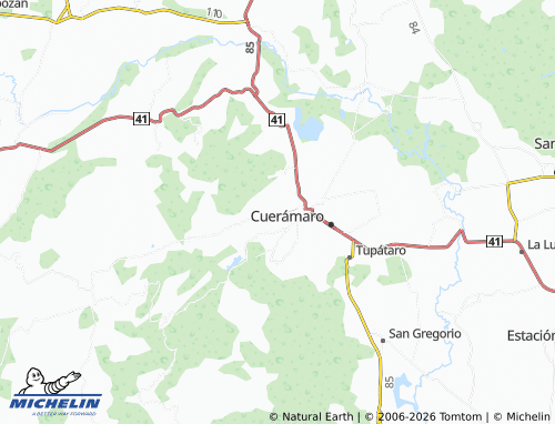 Mapa MICHELIN San Pedro de Ojo de Agua - ViaMichelin