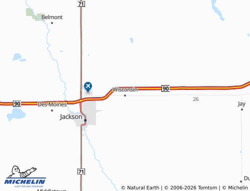 Mappa MICHELIN Wisconsin - ViaMichelin