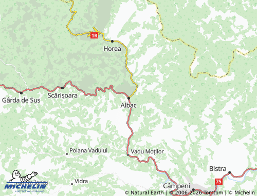 Mappa MICHELIN Albac - ViaMichelin