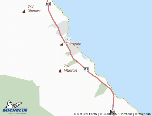 Mapa MICHELIN Ndembwera Mwakabanga - ViaMichelin