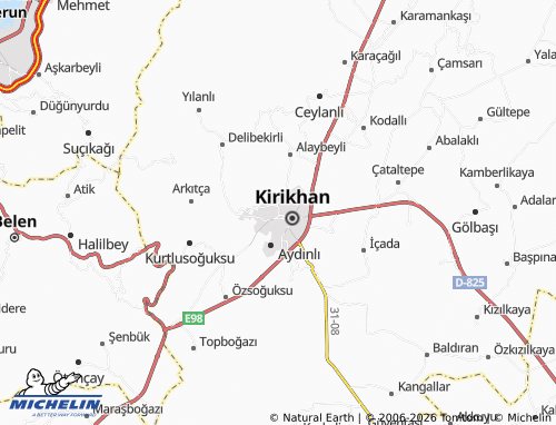 Mappa MICHELIN Kurtuluş - ViaMichelin