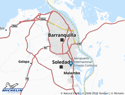 Mappa MICHELIN Buenos Aires - ViaMichelin