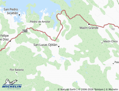 MICHELIN Tercera Sección map - ViaMichelin