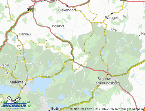 MICHELIN Neuharmhorst map - ViaMichelin