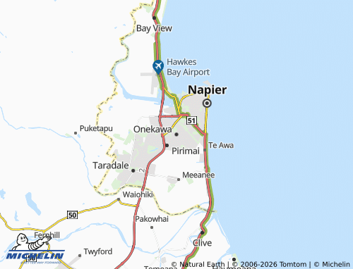 Mapa MICHELIN Onekawa - ViaMichelin