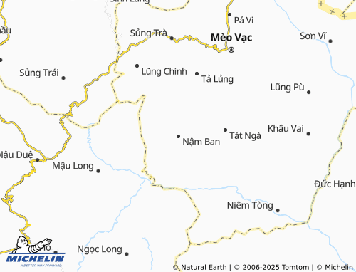 MICHELIN Nậm Ban map - ViaMichelin