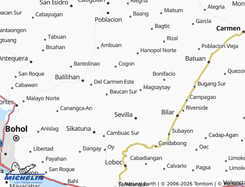 MICHELIN Boyog Sur map - ViaMichelin