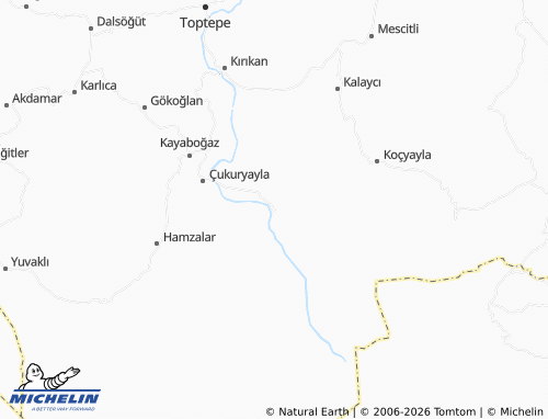 MICHELIN Beşdere map - ViaMichelin