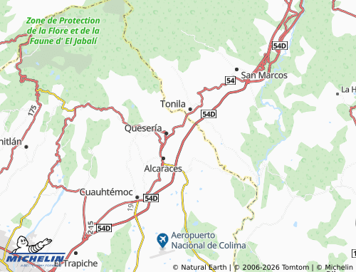 Mappa MICHELIN Arsenio Farell Cubillas - ViaMichelin