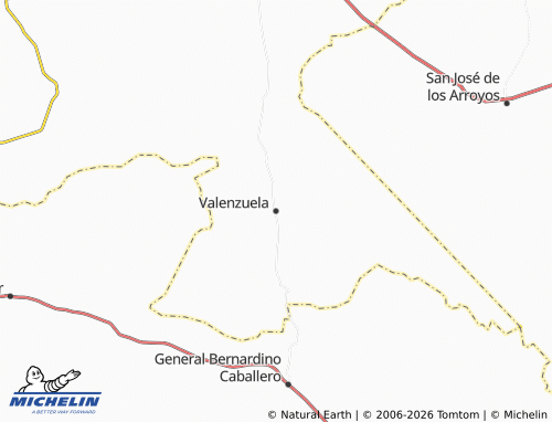 MICHELIN-Landkarte Valenzuela - ViaMichelin