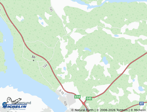 Carte MICHELIN Kännåsen - ViaMichelin