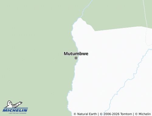 MICHELIN Mutumbwe map - ViaMichelin