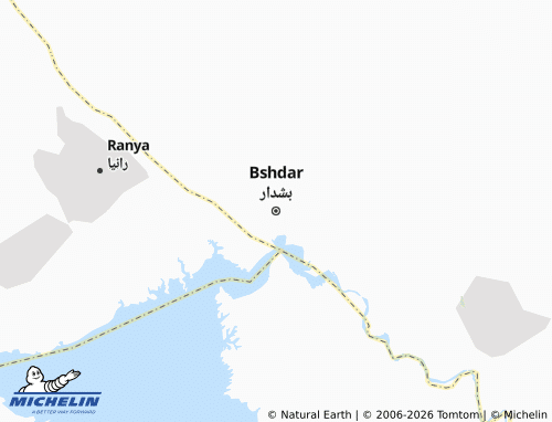 Mapa MICHELIN Bshdar - ViaMichelin