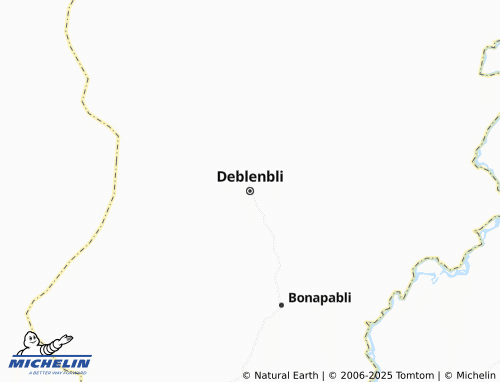 MICHELIN Deblenbli map - ViaMichelin