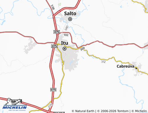 Mapa MICHELIN Vila Santa Rita - ViaMichelin