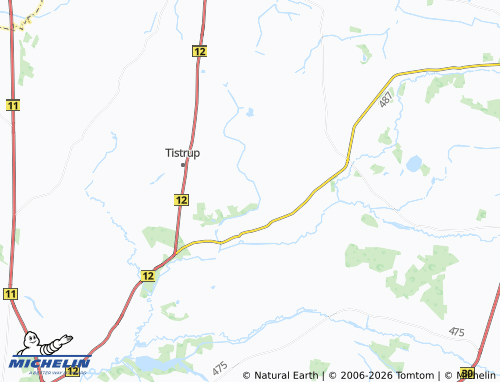 Carte MICHELIN Krårup - ViaMichelin