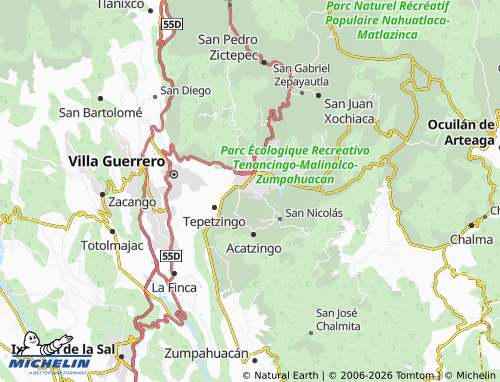 Carte MICHELIN El Salitre - ViaMichelin