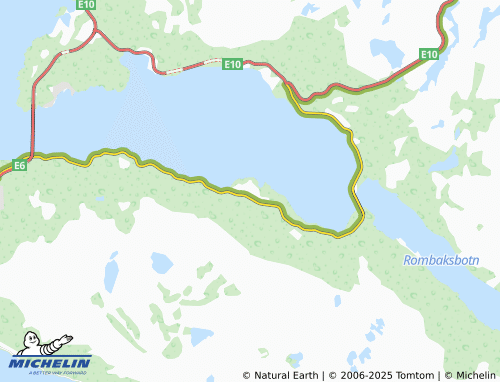 MICHELIN Stormyra map - ViaMichelin
