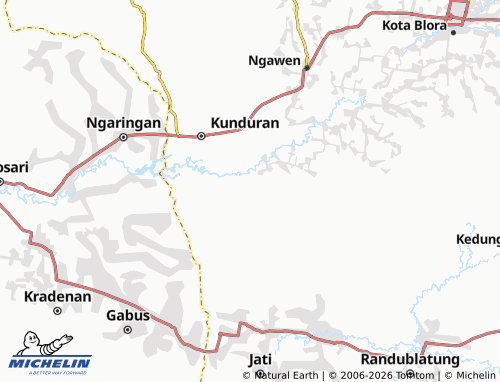 Carte MICHELIN Kemiri - ViaMichelin