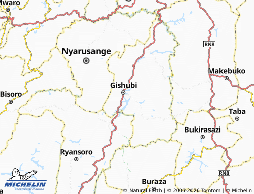 Mapa MICHELIN Ruhande - ViaMichelin