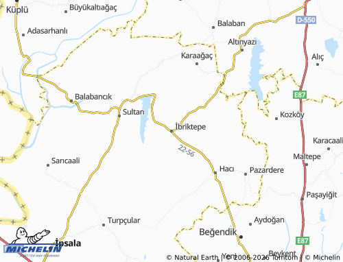 Mappa MICHELIN İbriktepe - ViaMichelin