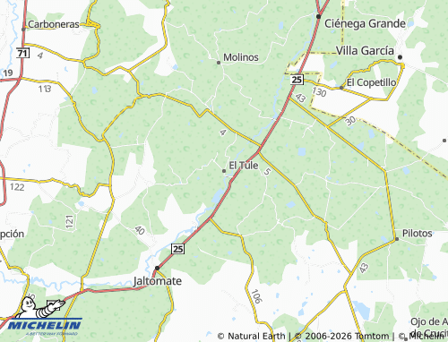 Carte MICHELIN El Tule - ViaMichelin