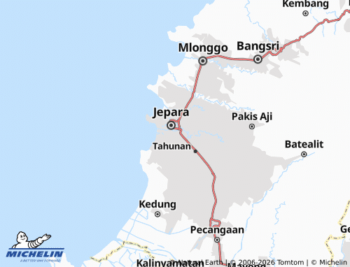 MICHELIN Potroyudan map - ViaMichelin