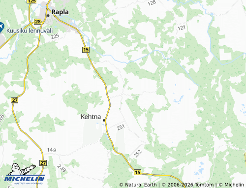 MICHELIN-Landkarte Keava - ViaMichelin