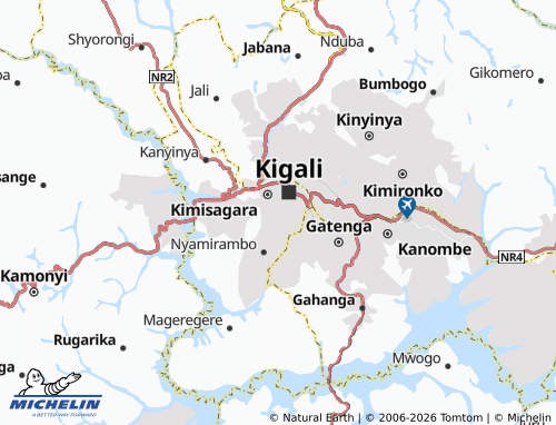 Mapa MICHELIN Kigarama - ViaMichelin