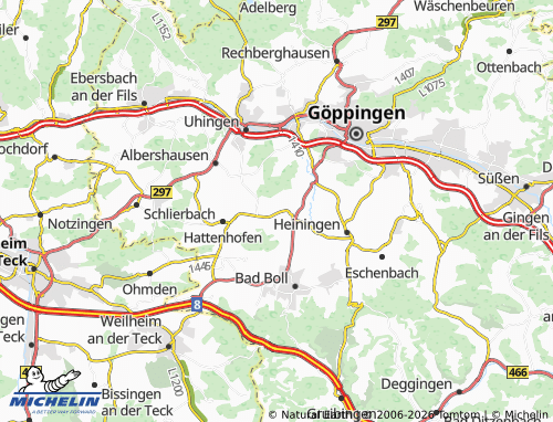 Mapa MICHELIN Schopflenberg - ViaMichelin