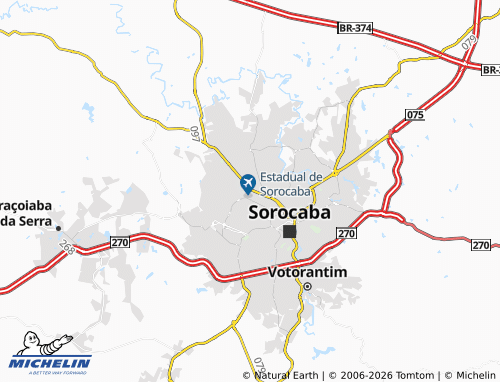 Mapa MICHELIN Vila Elza - ViaMichelin