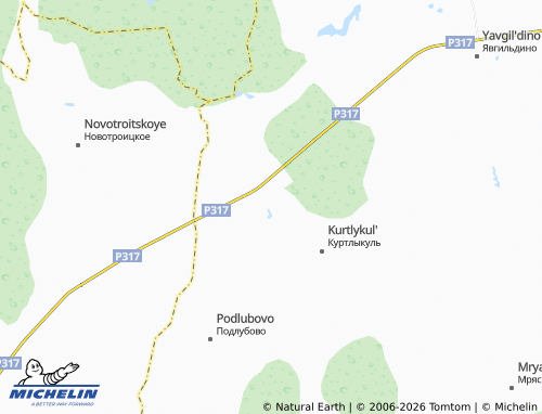 MICHELIN-Landkarte Deushevo - ViaMichelin