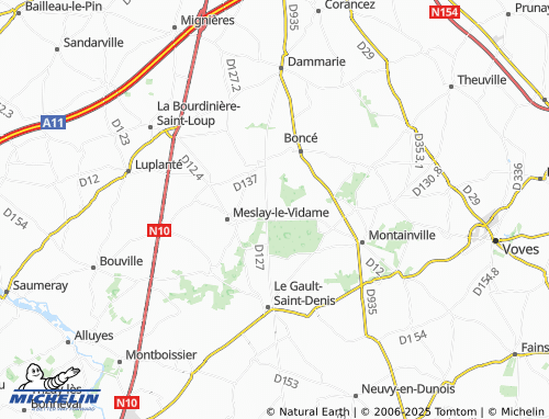 Mappa MICHELIN Andeville - ViaMichelin