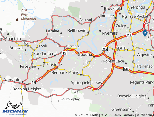 MICHELIN Collingwood Park map - ViaMichelin