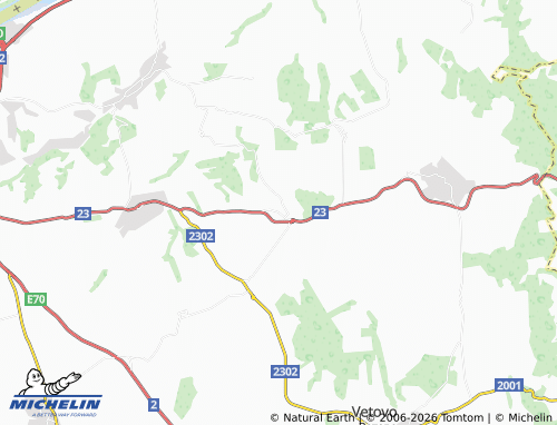 Mapa MICHELIN Novo selo - ViaMichelin