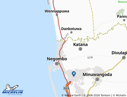 Mappa MICHELIN Welihena North - ViaMichelin