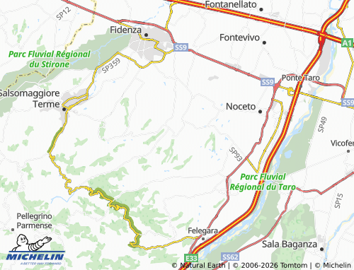MICHELIN-Landkarte Costa Mezzana - ViaMichelin