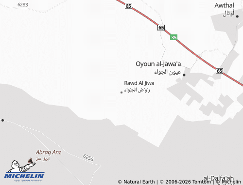 MICHELIN-Landkarte Rawd Al Jiwa - ViaMichelin