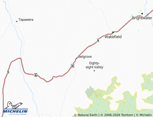 Mapa MICHELIN Belgrove - ViaMichelin
