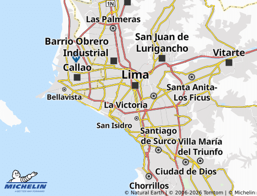 MICHELIN Jesús María map - ViaMichelin