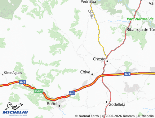 Mappa MICHELIN Pedriza - ViaMichelin
