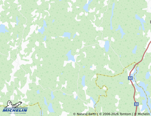 MICHELIN Trehörna map - ViaMichelin