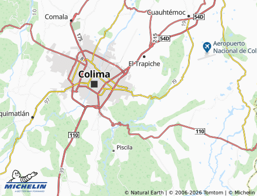 Mappa MICHELIN Tierra y Libertad - ViaMichelin