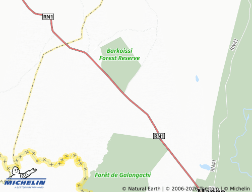 MICHELIN Galangachi map - ViaMichelin