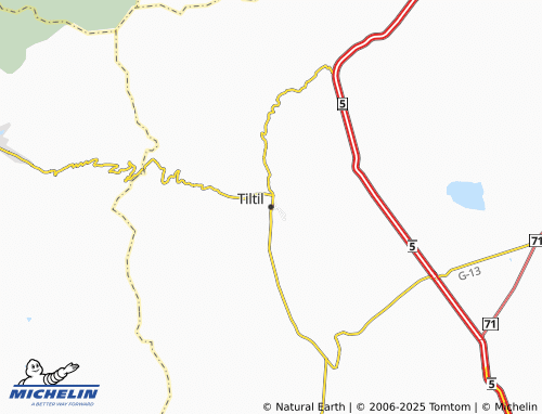 MICHELIN Tiltil map - ViaMichelin