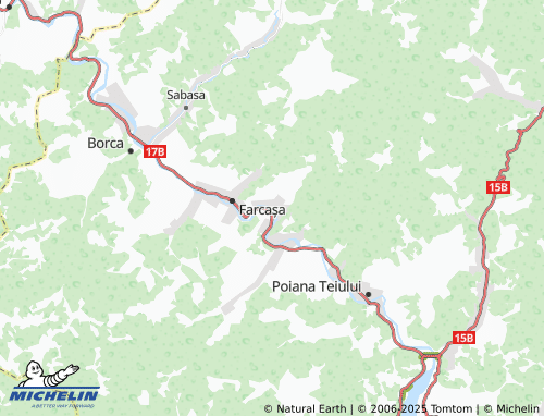 MICHELIN Popești map - ViaMichelin