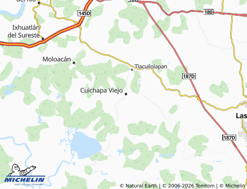 Mapa MICHELIN Empleados de Pemex - ViaMichelin