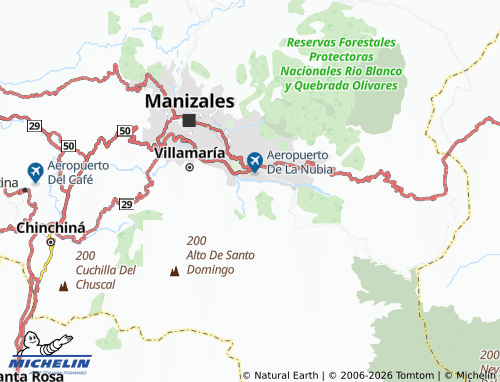 MICHELIN La Florida map - ViaMichelin