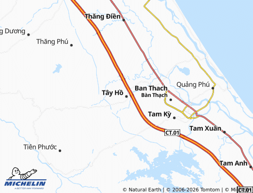 Mapa MICHELIN Tam Phước - ViaMichelin