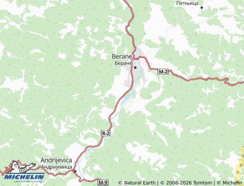 MICHELIN Buče map - ViaMichelin